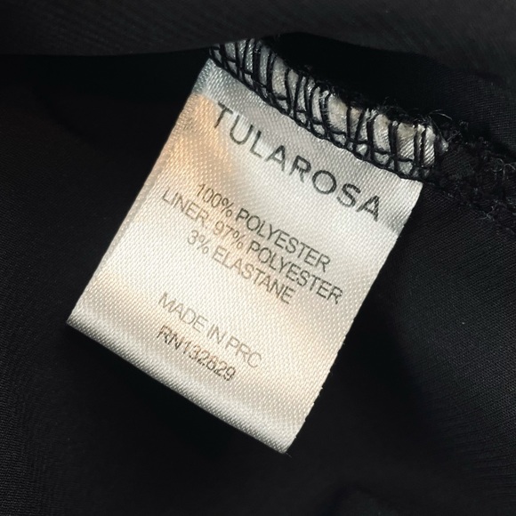 (NWOT) TULAROSA • Coal Lace Mini Dress in Onyx - Picture 14 of 16